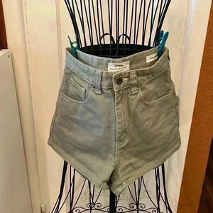 Cotton On High Rise Mom Shorts-Sz 4